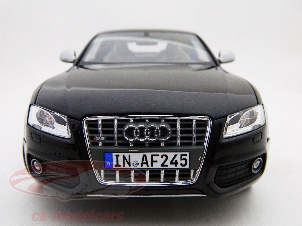 ◇アウディ S5 黒◇1/18 ミニチャンプス 美品 精密 A5 1⁄18 Audi S5