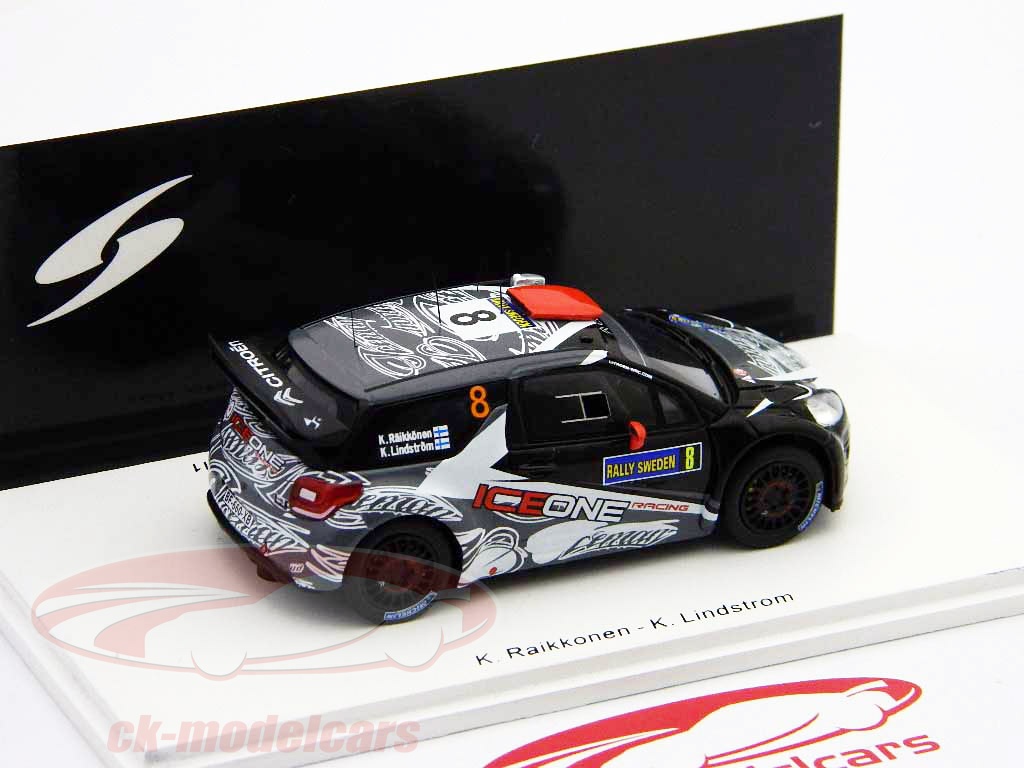1/43 ライコネン WRC 参戦 spark Citroen DS3 WRC #8 Raikkonen 2011