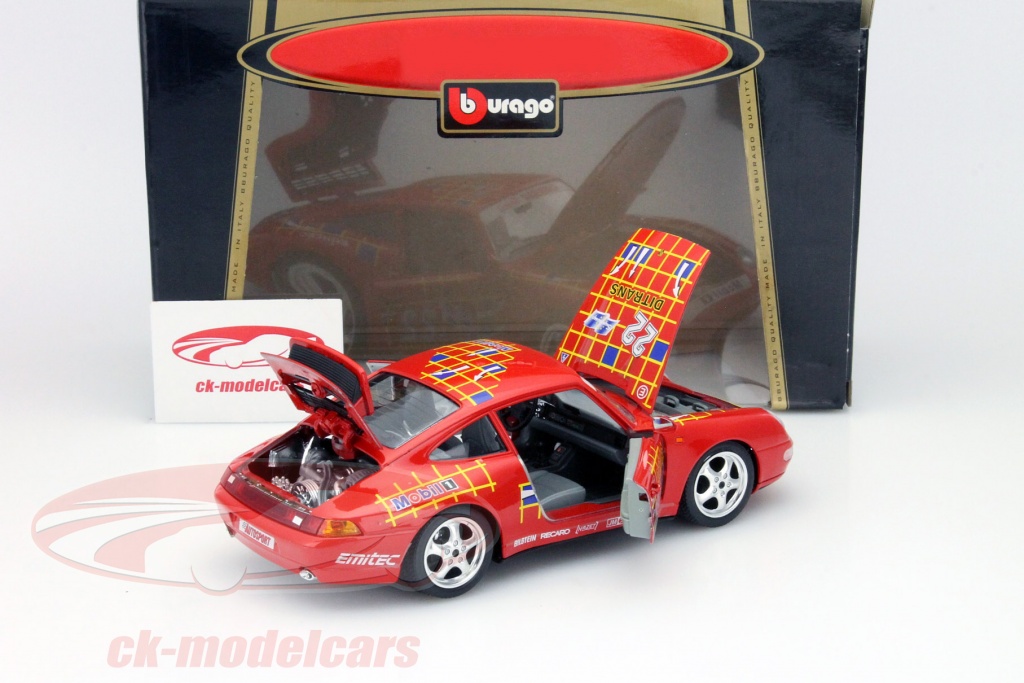 Bburago 1:18 ポルシェ911カレラ＃22 8002455030504 モデル 車 