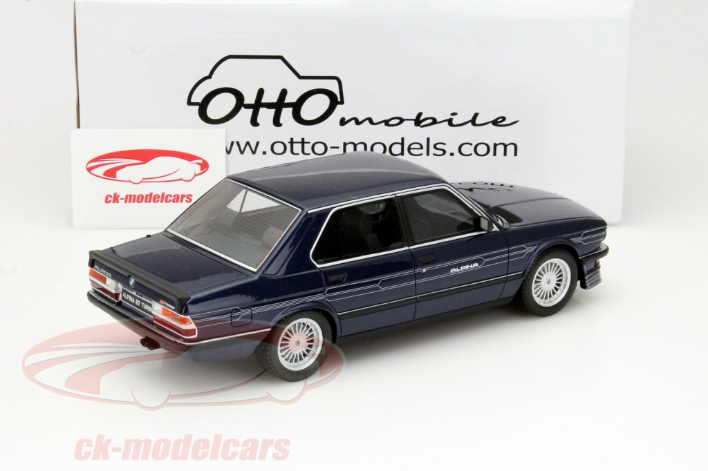 Ottomobile 1:18 BMW Alpina B7 Turbo E28 年 1984-1987 ダークブルー 