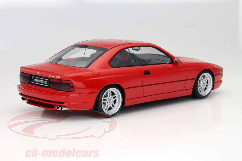 Ottomobile 1:18 BMW 850 CSI E31 Year 1996 red OT158 model car 