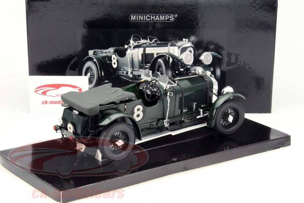 Minichamps 1:18 Bentley Blower 4,5 litre Supercharged #8 24h LeMans ...