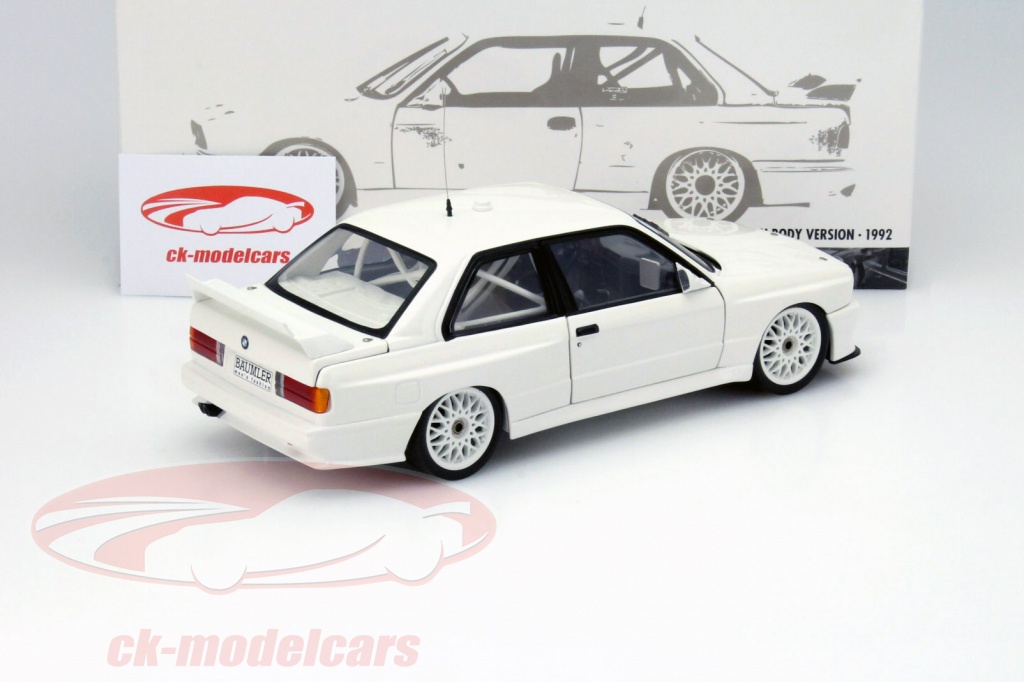 Modèle Réduit MINICHAMPS 1/18 - BMW M3 (E30) 1989 - Diecast Métal, Boîte - Référence 180020308