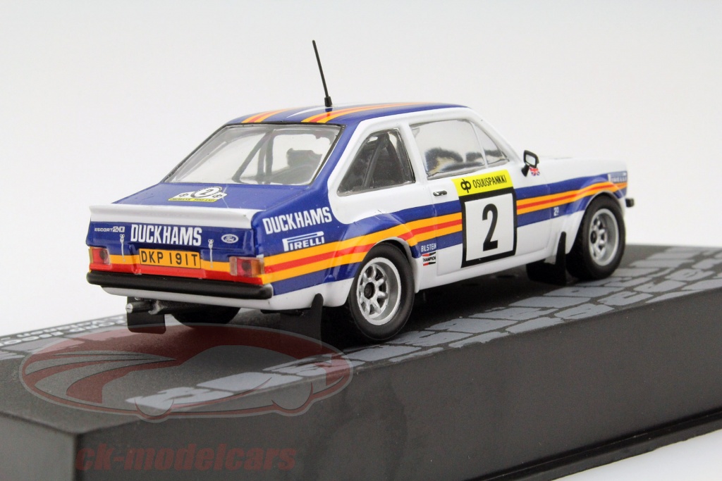 Maquette 1/43 Ford Escort MKI TC Rallye Monte-Carlo 1969 #29 - IXO Altaya, Occasion
