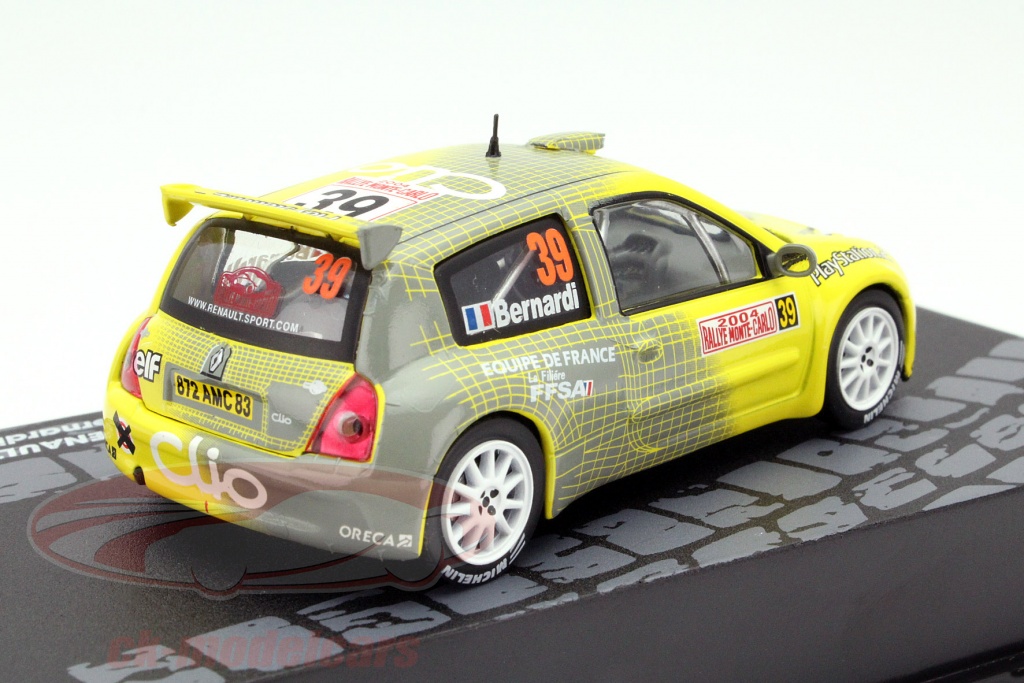 Máquinas à Escala: Renault Clio S1600, JWRC (004) - 1/43 - Ixo/Altaya