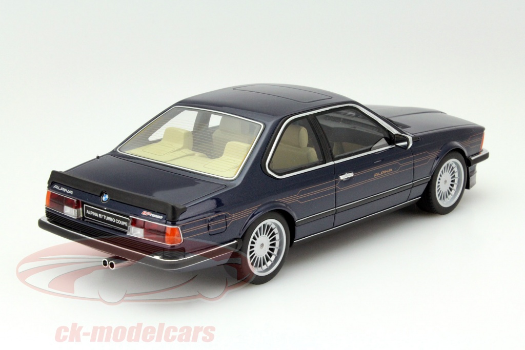 Ottomobile 1:18 Alpina B7 (E24) Turbo Coupe 年 1985 ダークブルー 