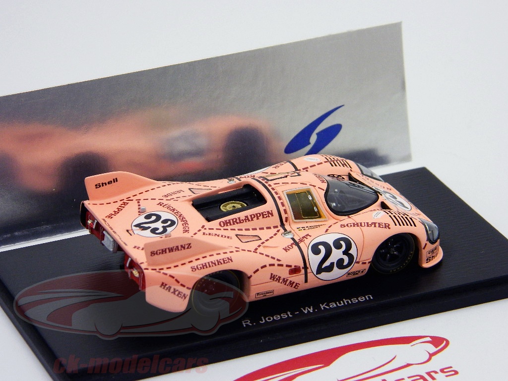 WERK W18032001 Porsche 917/20 Pink Pig #23 - 24h Du Mans 1971, échelle 1/18 (neuf, Précommande)
