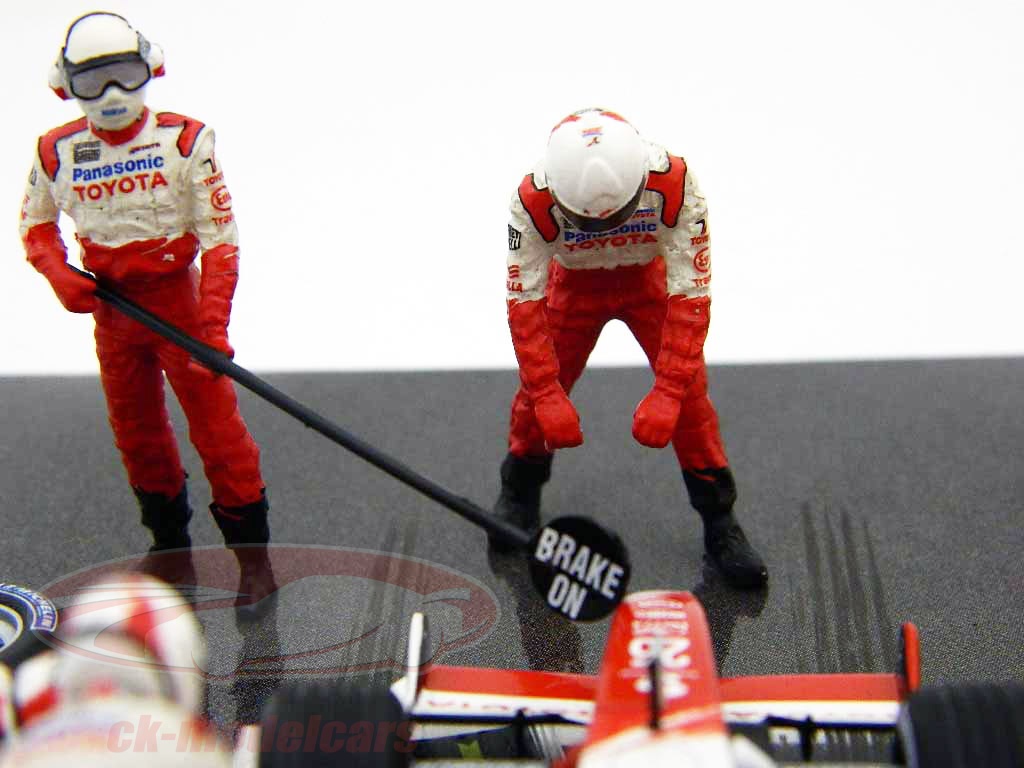 Minichamps 1:43 A.マクニッシュパナソニック·トヨタ·レーシングTF102 