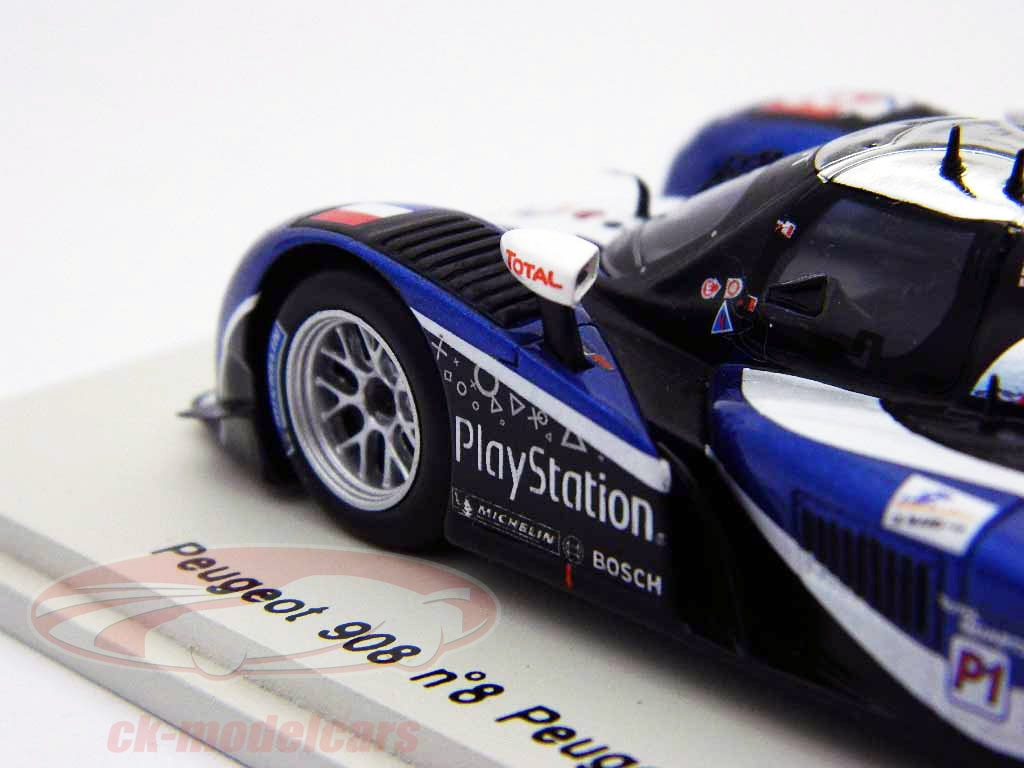 Modèle Réduit SPARK 1/43 - Peugeot 908 HDi FAP #8 - 2ème Des 24H Du Mans 2007 - Occasion