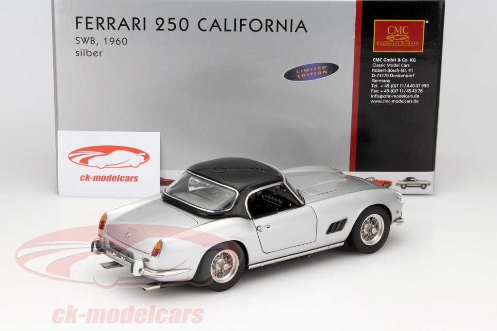 Dépliant Ferrari 250 California SWB _ 1960 | Modèles CMC | FABRICE