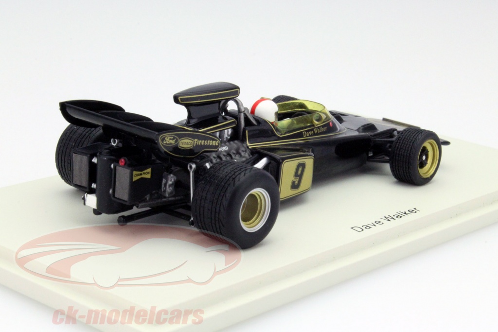 Modèle Réduit Lotus 72D Dave Walker 1:43 Quartzo 4023 Diecast - Occasion