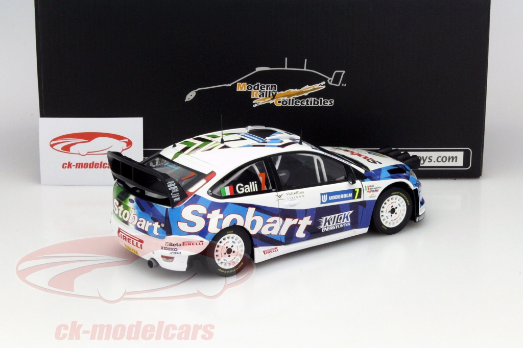 Décalcomanies 1/18 Ford Focus RS WRC N°19 – Solberg Portugal 2000 – Colorado