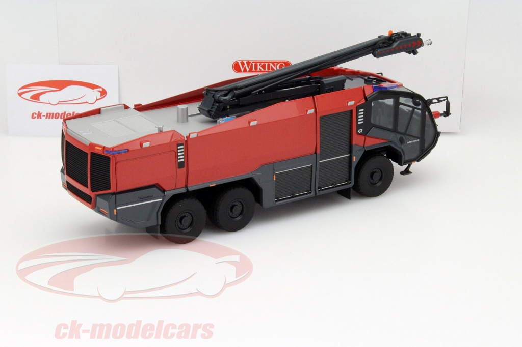Miniature Wiking Rosenbauer RT – Véhicule Pompier Échelle 1/43 – Neuf Sous Boîte