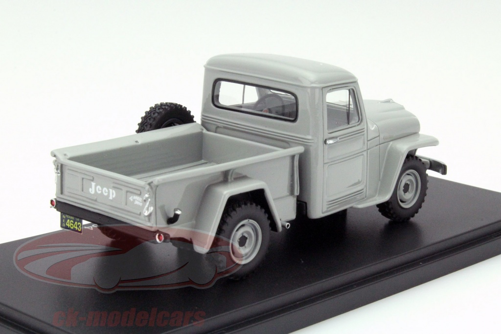 Retro kovové autíčko De Agostini 1:43 JEEP WILLYS MB, SPZ Plzeň-jih