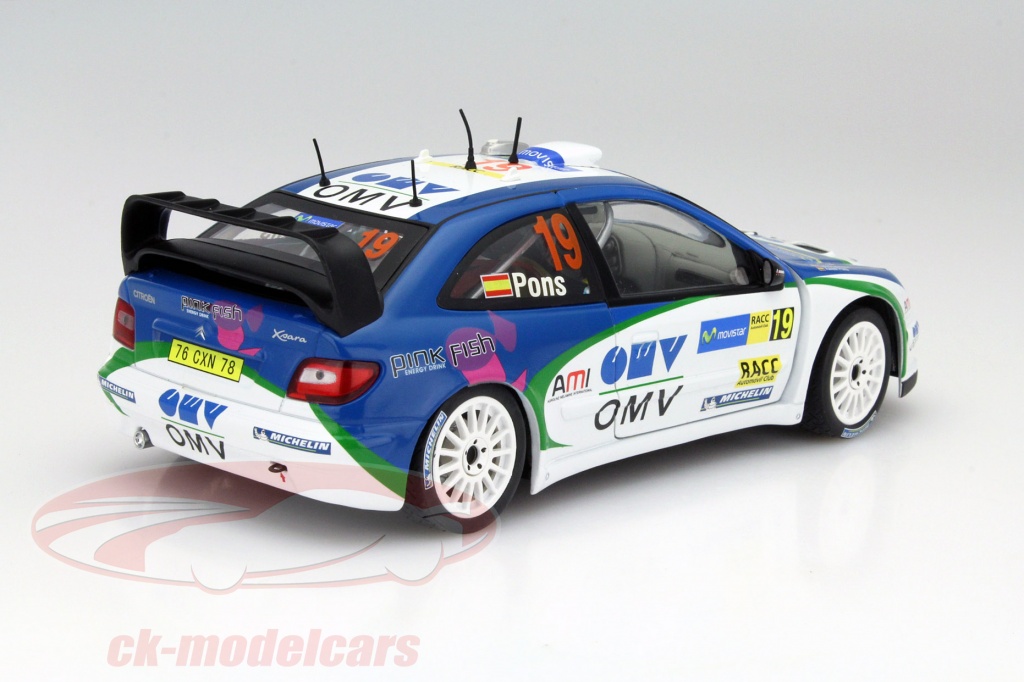 ハッピーAUTO art 1/18 CITROEN XSARA WRC 1/18 AUTOart 2005 CITROEN XSARA WRC M.STOHL(RAL LY OF CYPRUS