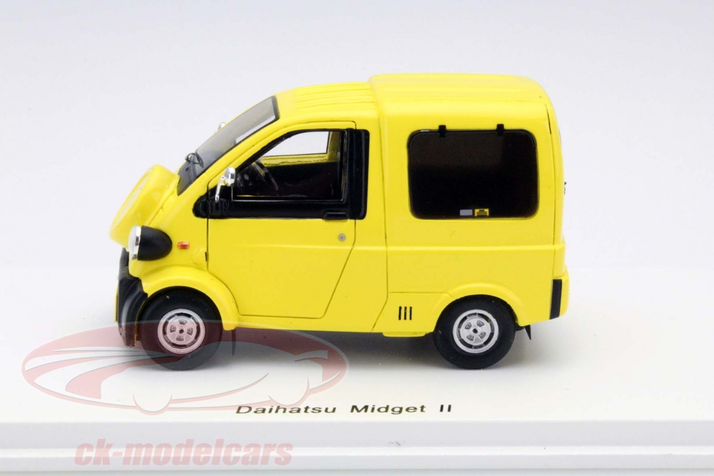 Diecast model cars Daihatsu Midget 1/43 Ebbro MP blue grey avec Plane 1959 - All