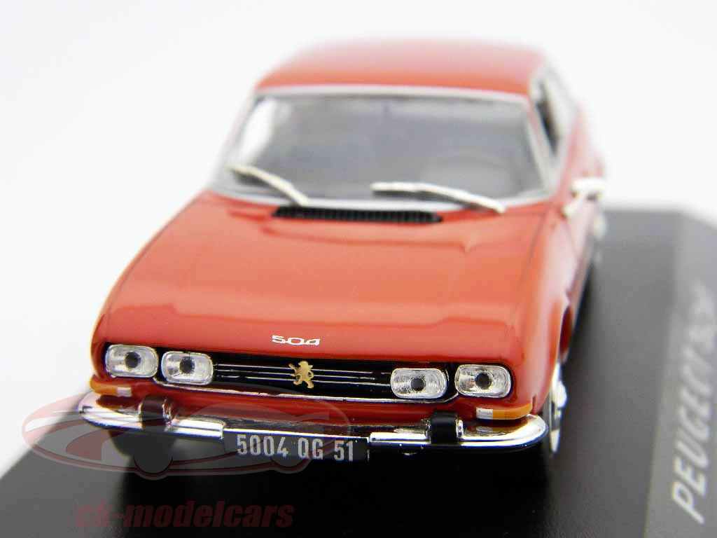 modellino auto rally scala 1:43 Peugeot 504 break team esso collezione