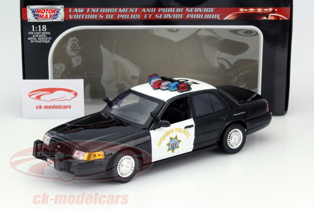 Motormax 2001 Ford Crown Victoria 1/18 LAPD Los Angeles Police