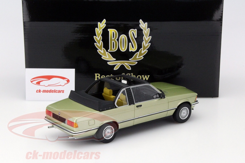 ミニカー BoS 1/18 BMW Baur E21 grun 1979 BOS073 BMW - 323i Baur