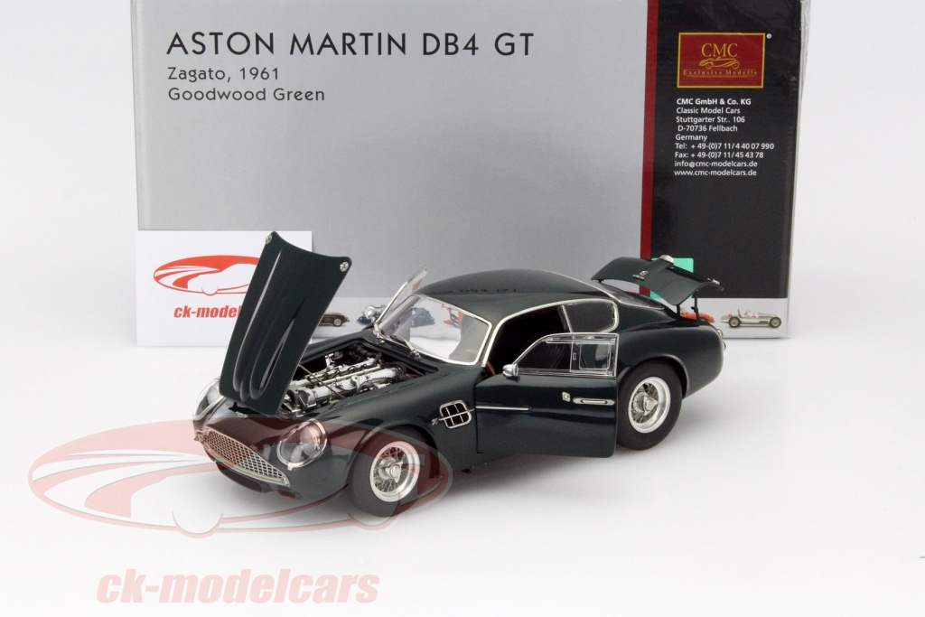 ミニカー1/18 1961 ASTON MARTIN DB4GT No.288