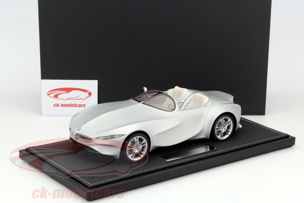 BBR Models 1:18 BMW Gina Concept Car Año 2009 estera plata P1883 modelo ...