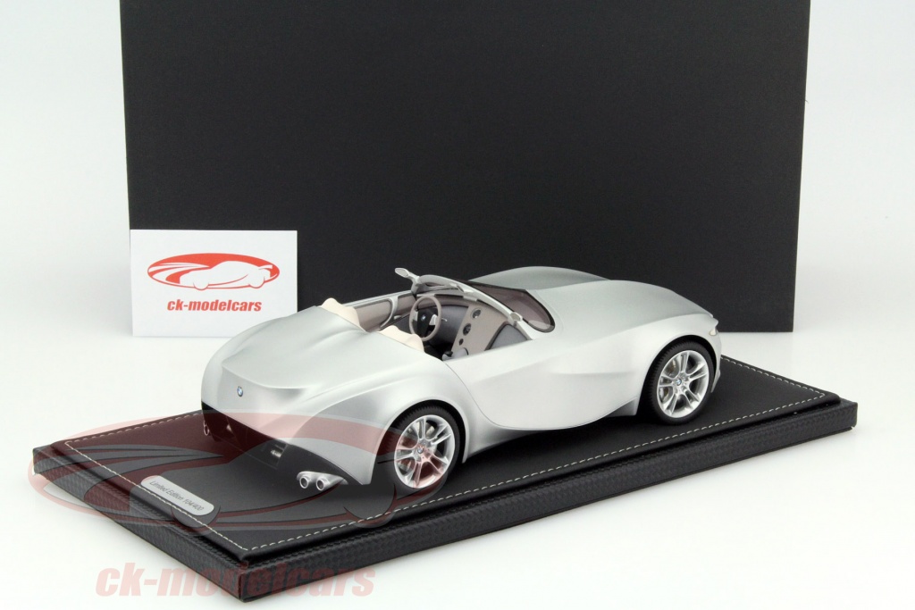 BBR Models 1:18 BMW Gina Concept Car Year 2009 mat silver P1883 model ...