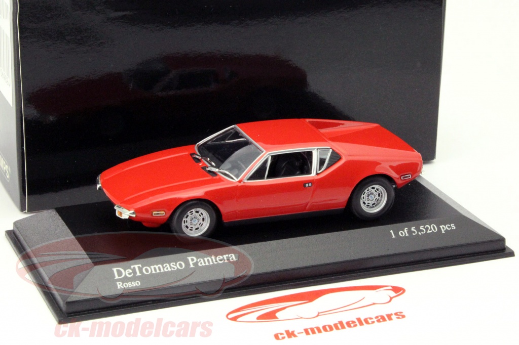 Kess Model 1/43 De Tomaso Pantera SI Plate 1993 Red Met Art