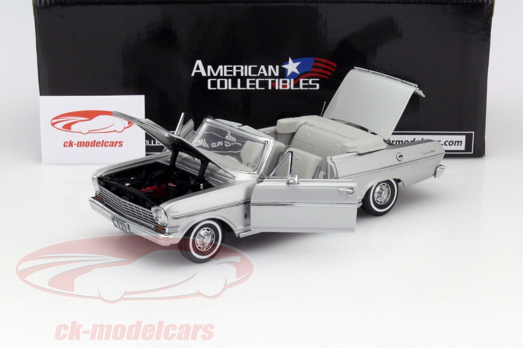 MINI VOITURE 1/18 avec Boite 1969 Chevrolet Nova No.217 EUR 309,57