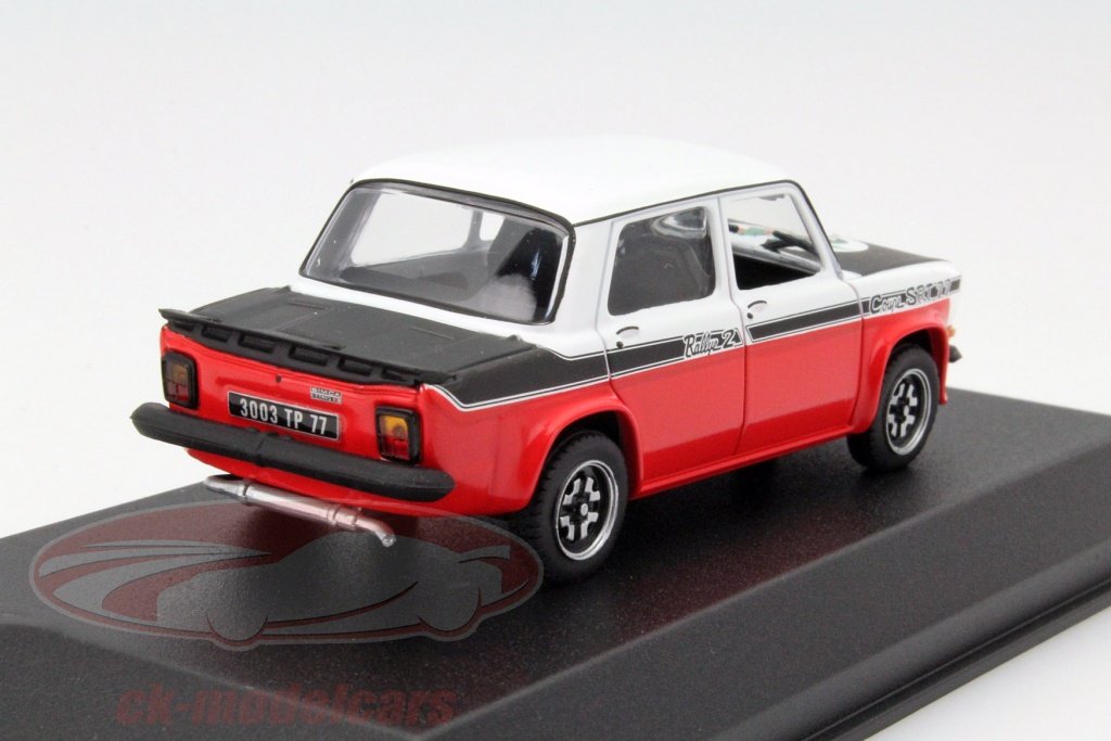 Miniature Simca 1000 Rallye 2 SRT 1977, Norev 1/43, Métal, Collection