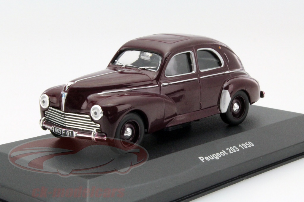 Solido BBY 1/43 - Peugeot 203 Fourgonnette Mc Cormick - Très Bon état Avec Boîte