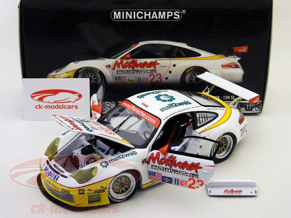 Minichamps 1:18 セブリング2204 12Hポルシェ911 GT3 RSR受賞 
