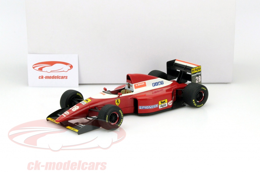 Miniature F1 Ferrari F93A De G. Berger 1993 - Minichamps 1/43