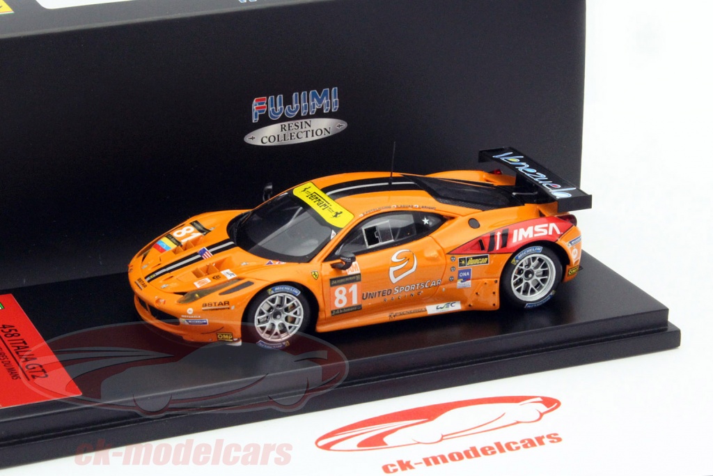 FUJIMI FJM1343002 Ferrari 458 Italia GT2 #59 24h Le Mans 2012 Luxury