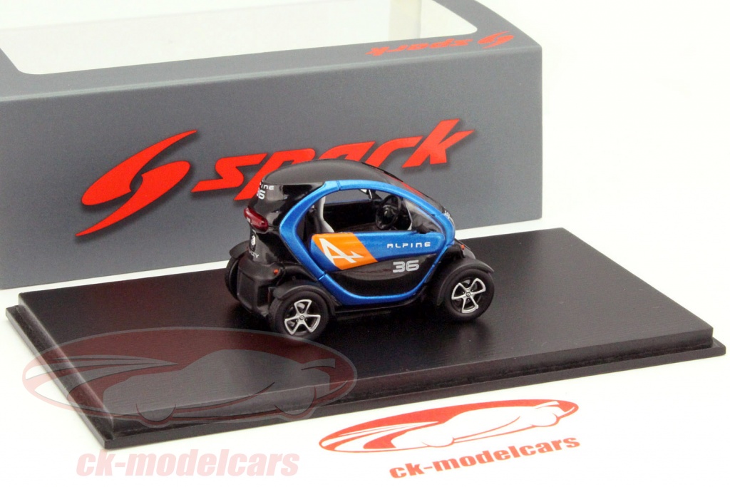 Spark S4200 - Renault Twizy Blanc 1/43 - Miniature Résine - Prévente