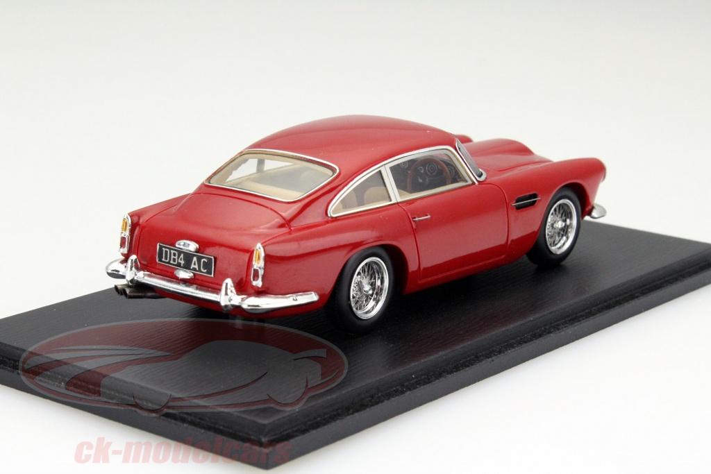 Modèle Réduit Aston Martin DB4 1958 - échelle 1:43 Edicola Avec Vitrine - Vert - Neuf