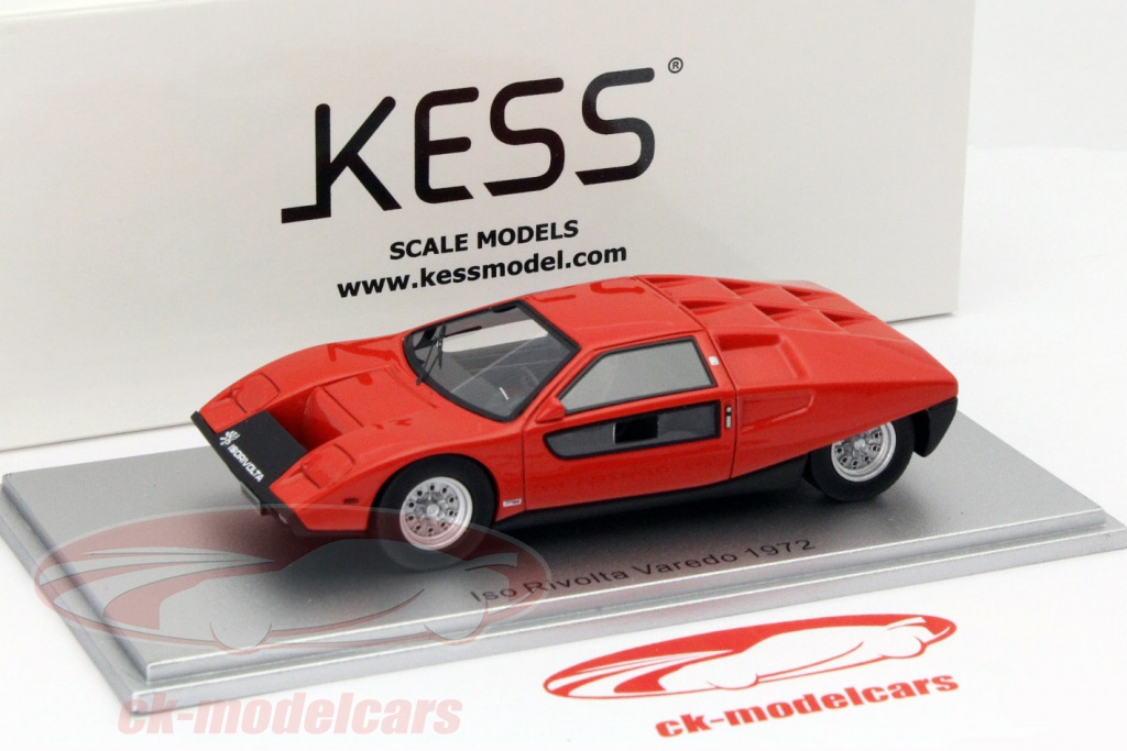 KESS 1:43 Iso Rivolta Varedo Year 1972 red 43041010 model car 43041010 ...