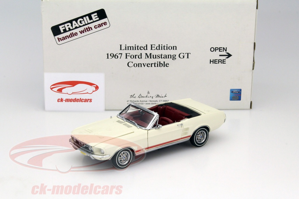Maisto 1:24 Ford Mustang GT 1967 - Diecast Modèle Réduit - Neuf En Boîte