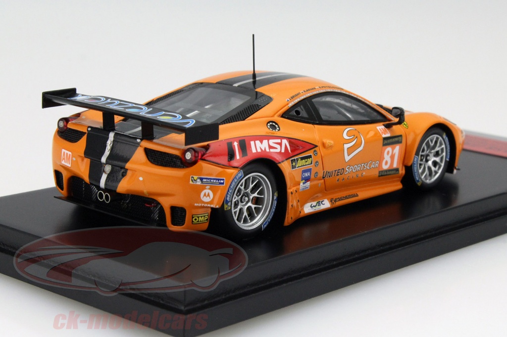 Ferrari 458 Italia GT2, JMW Motorsport, Le Mans 2011 (Fujimi) : r/Diecast