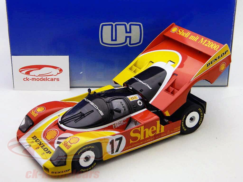 Porsche 962 C Universal Hobbies 1/18 – #17 Stuck/Bell/Ludwig, Le Mans 1988, Occasion