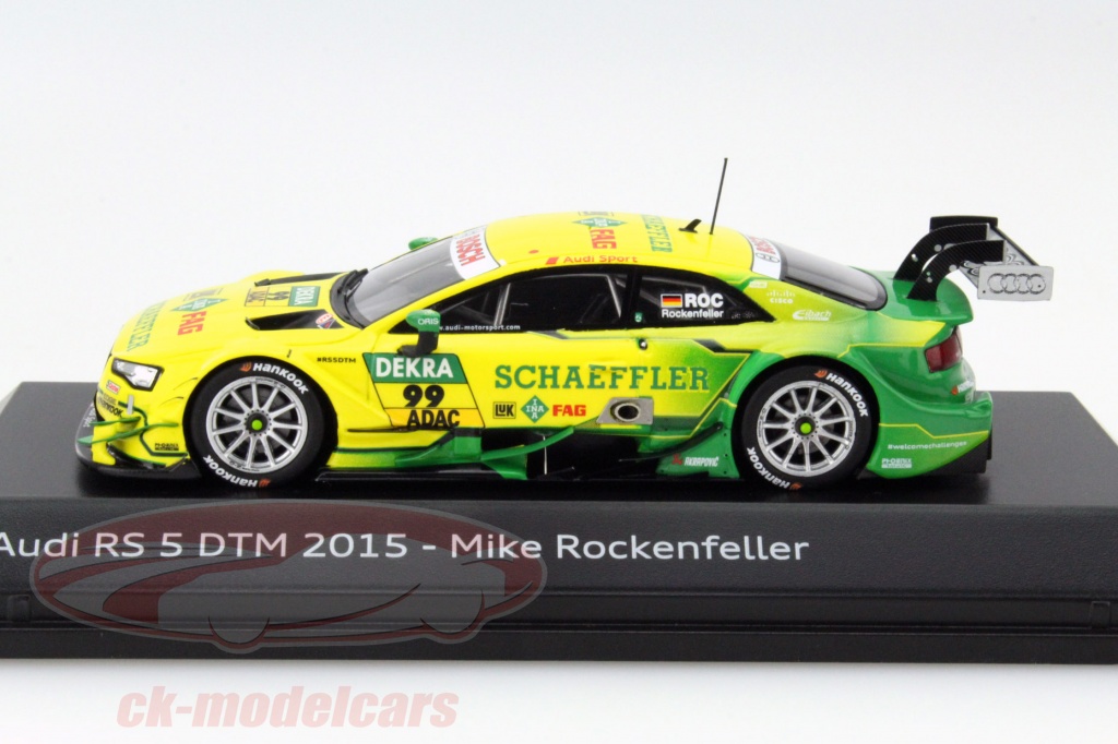 Mike Rockefeller Dtm Spark 1:43 Audi RS 5 DTM #99 DTM 2015 Mike Rockenfeller 5021500233 ...
