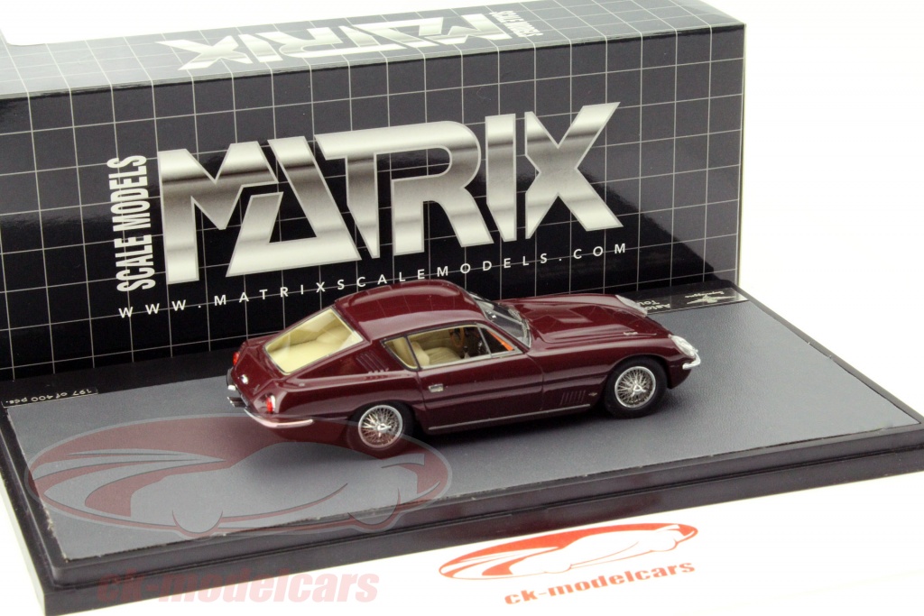 Matrix 1:43 Aston Martin DBR1 #1 Gagnant 1000km Nürburgring 1959 Moss Fairman Mxr40108 011