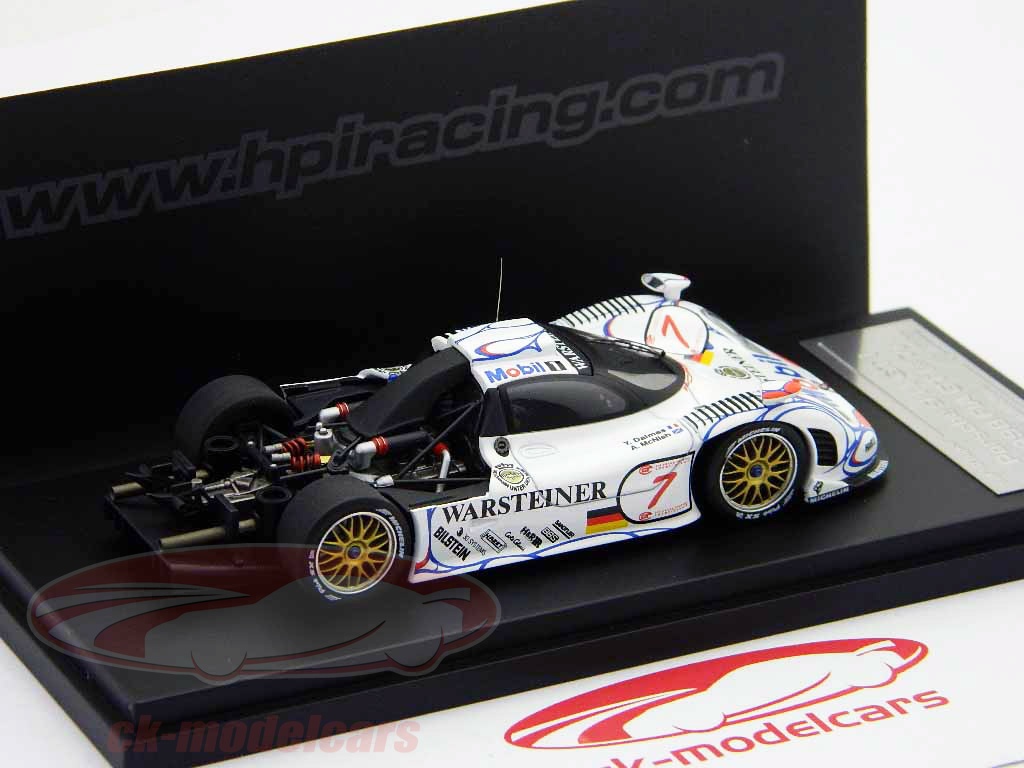 HPI 1:43 Porsche 911 (996) GT1 #7 FIA GT 1998 8093 Modellauto 8093 ...