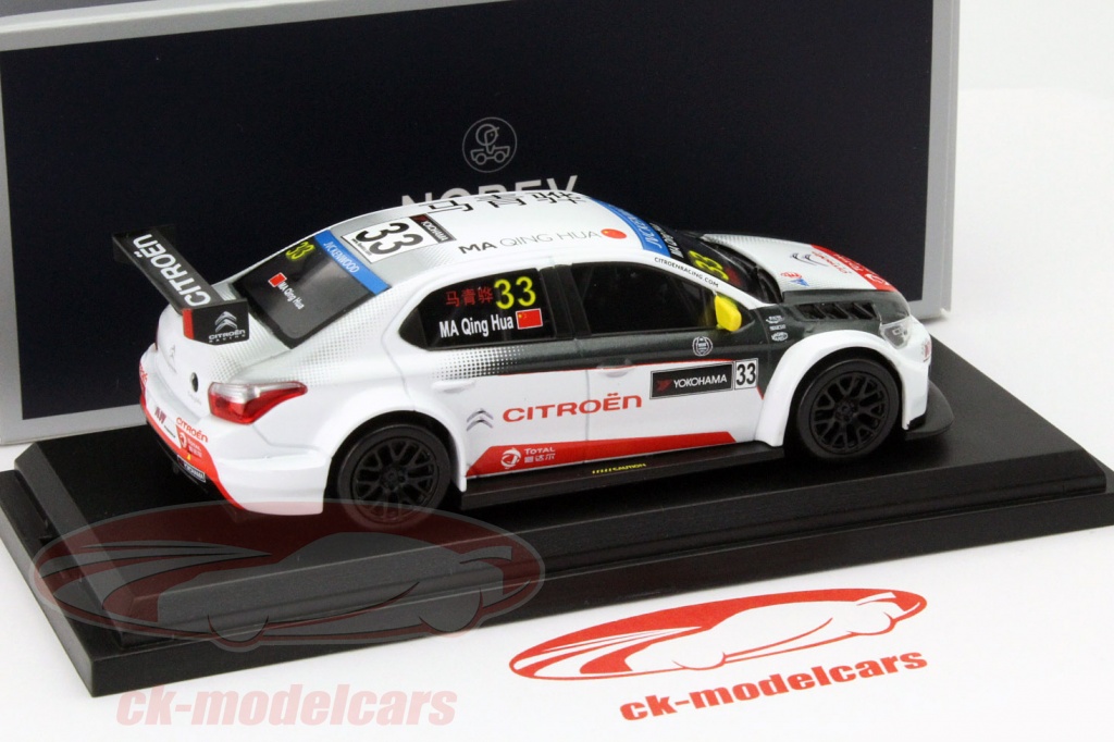 Voiture Miniature Norev Citroën C-Elysée WTCC 2015 Neuve En Boîte - Échelle 1:43