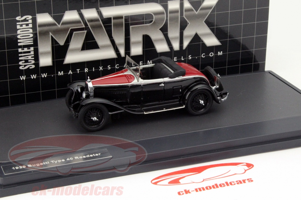 Miniature MCM 1/43 Bugatti Type 40 Cabriolet Le Mans 1930 #25 - À Monter (occasion)