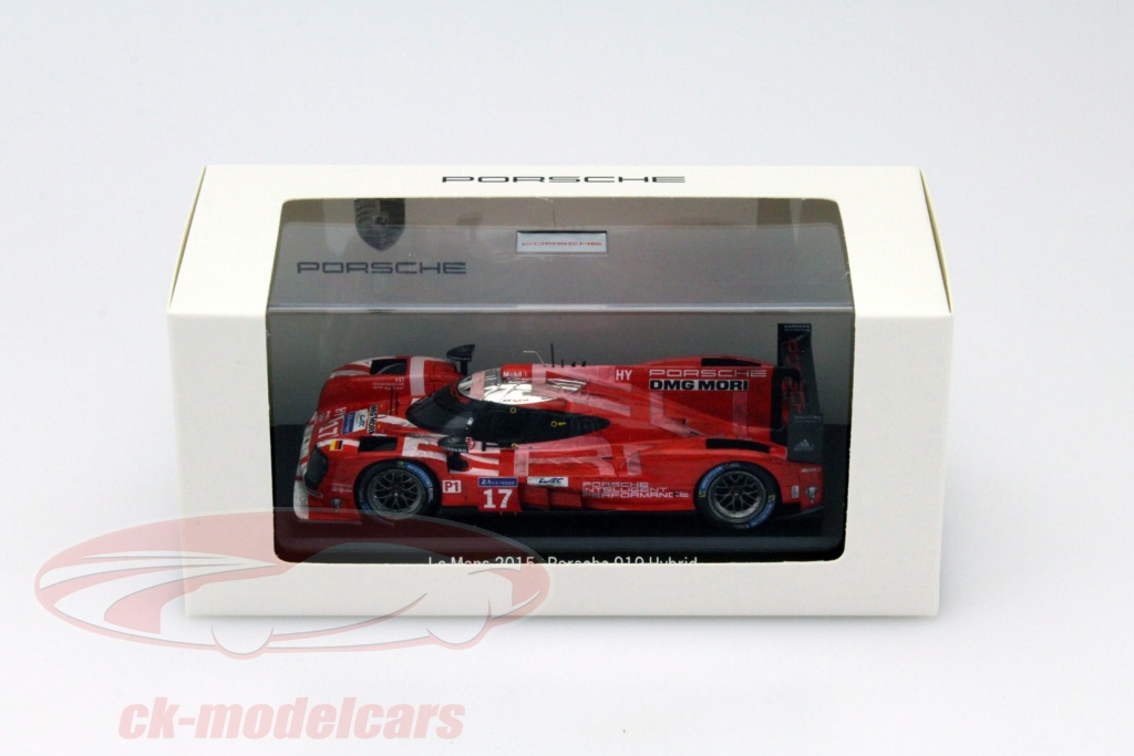 Spark Porsche 919 Hybrid LMP1 2015 Le Mans 24H 1/43 Model Car #17 New