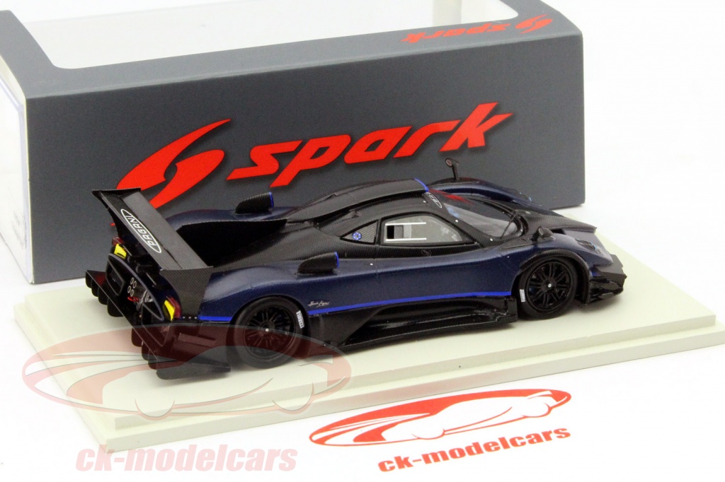 Spark 1:43 Pagani Zonda Revolucion イヤー 2014 ブルー S3565 モデル 
