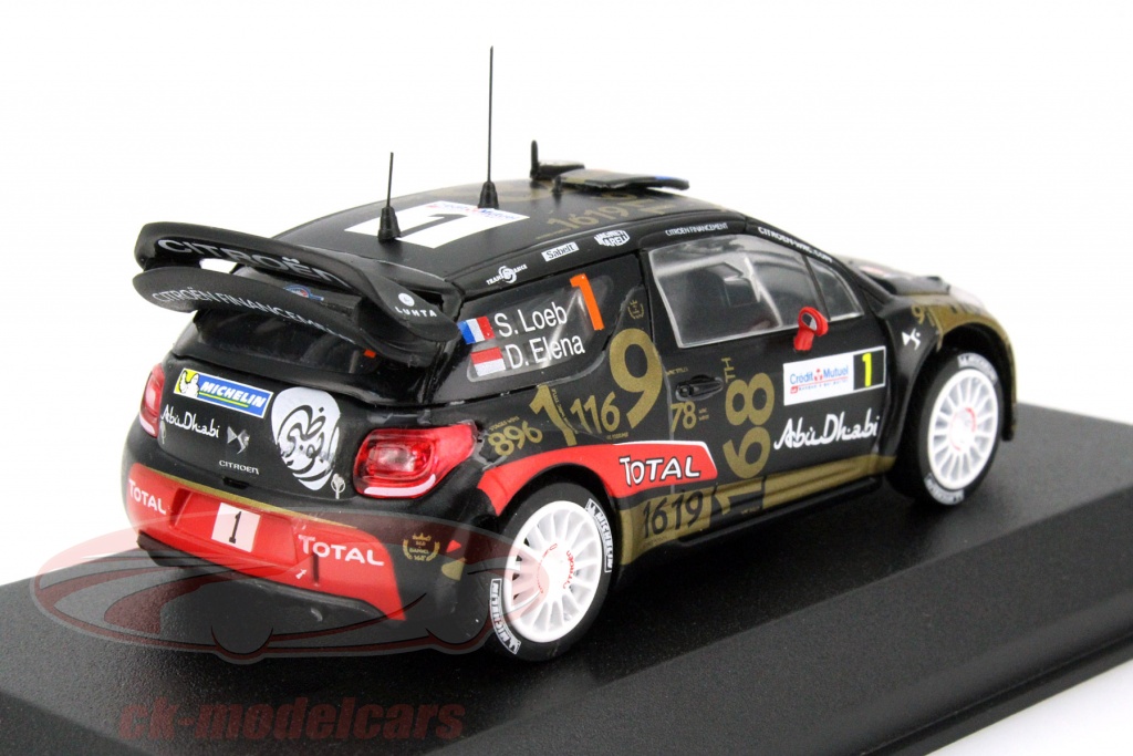 Citroën DS3 WRC Rallye d'Epernay vins de Champagne 2015S. Loeb et S