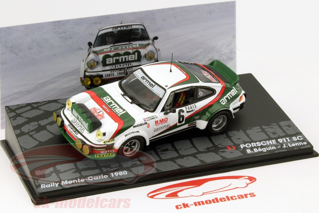 Décalcomanies 1/32 Porsche 911 Beguin Rallye Monte Carlo 1980 - Neuf, Référence 0329, Fabrication Française