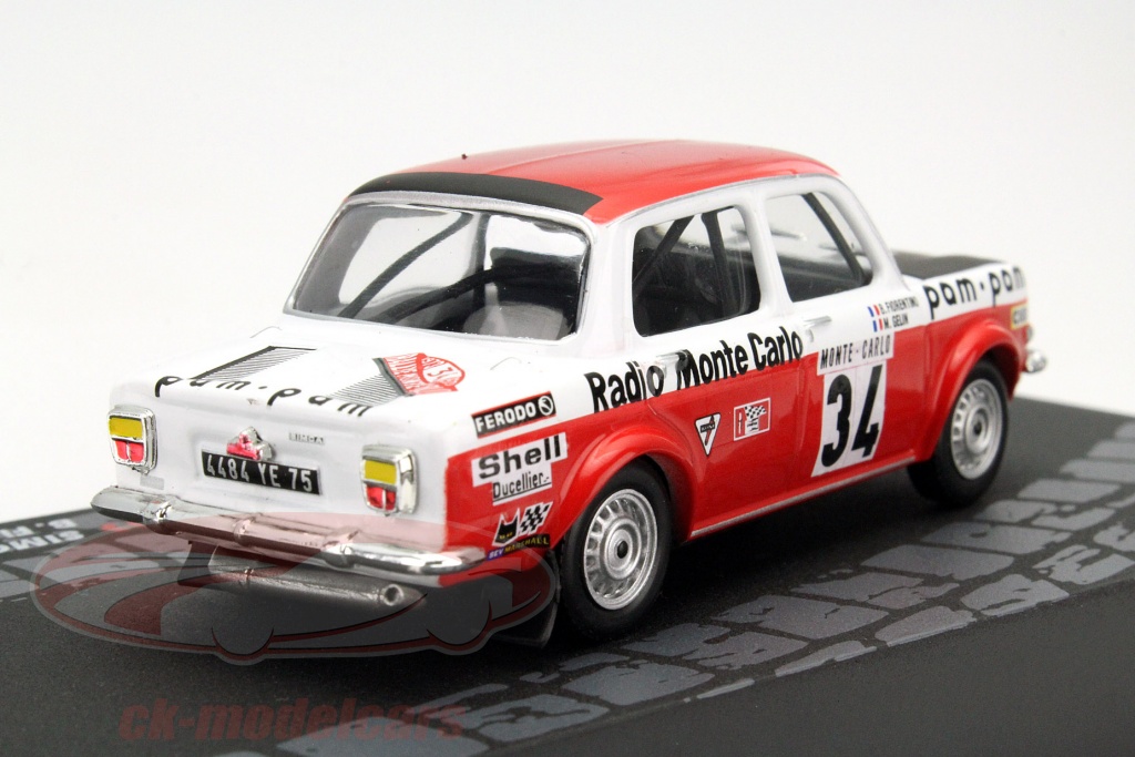 Spark S9457 1/43 Simca 1000 Rallye 2 No.34 Monte Carlo Rally 1973 Du Japon | Achetez sur
