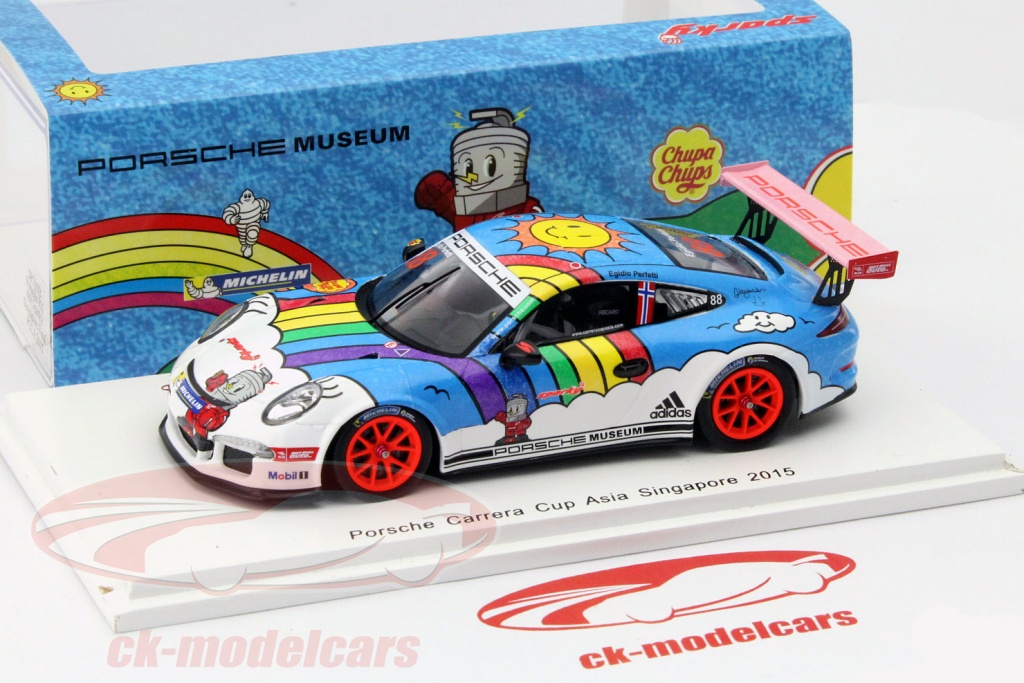 SPARK 1/43 SP100B Porsche 911 997-2 GT3 #88 Carrera Cup Asia